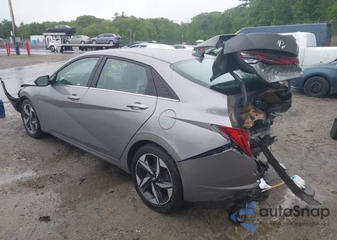 2023 Hyundai Elantra Limited z USA, uszkodzony, nr VIN KMHLN4AJ3PU091891